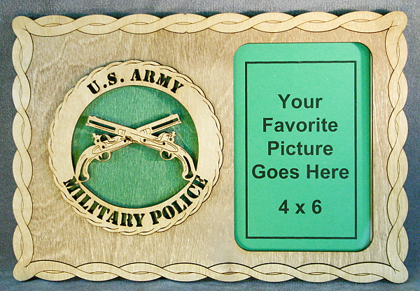 Military Police Picture Frame